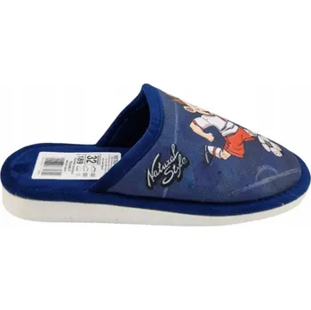 Chlapecké pantofle Dětské nazouváky/pantofle domácí 191 FOTBALISTA tmavě modrá vel. 33