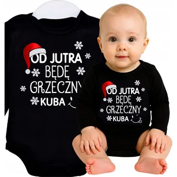 VÁNOČNÍ KOJENECKÉ PRO DĚTI S DÁRKEM SE JMÉNEM DÁREK vel. 74