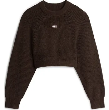 Dámský svetr Svetr Tommy Jeans Black Walnut 1196044 12 (M)