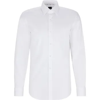 Pánská košile Košile Boss White 1196407 17.75 inch