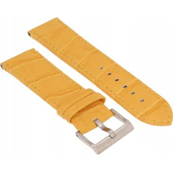 Řemínek na hodinky ŘEMÍNEK K HODINKÁM 24 mm DILOY 361.24.10 ŽLUTÝ