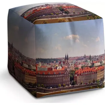 Taburet Sablio Taburet Cube Praha: 40x40x40 cm