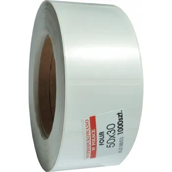 Speciální papír Samolepicí FÓLIOVÉ etikety 50x30 SILNÉ čisté