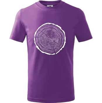 Letokruhy 60 bez věku - Tričko dětské bavlněné - 122 cm/6 let ( Fialová )