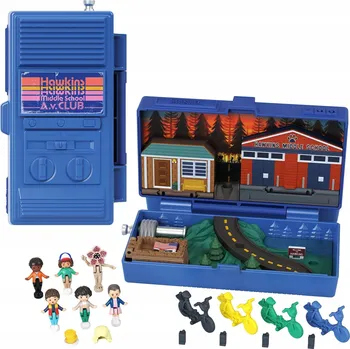 Panenka Sada Mattel Polly Pocket Collector STRANGER THINGS Kompakt