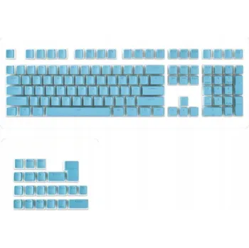 Klávesnice Mechanická klávesnice Keycaps - Klávesy - PBT - Modré - Pudding 129ks