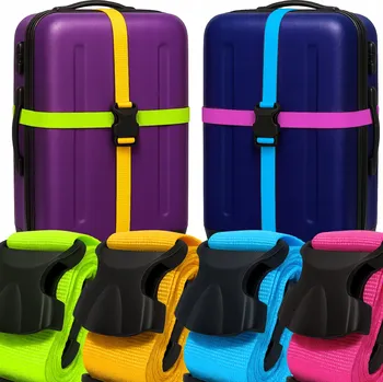 4X ZAJIŠŤOVACÍ POPRUH NA KUFR ZAVAZADLA TAŠKY PEVNÝ UPEVŇOVACÍ POPRUH