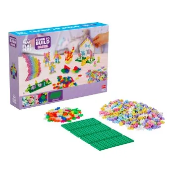 ostatní stavebnice Plus-Plus Nauč se stavět Pastel (600 ks)