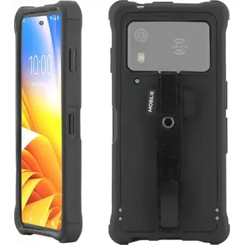 Pouzdro na mobilní telefon Mobilis ochranný kryt s řemínkem pro EM45 černá (052061)