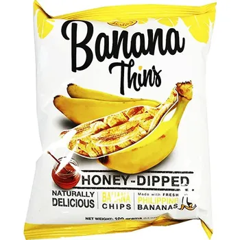 Chips Banánové chipsy 100 g - Leslie