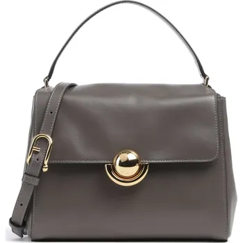 Furla Domus S - Kabelka v šedá, kůže, 50542789 | Kabelky pro ženy & muže