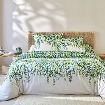 Povlečení Blancheporte Povlečení Leonie zn. Colombine® s rostlinným vzorem Velikost: klasická plachta 180x290 cm