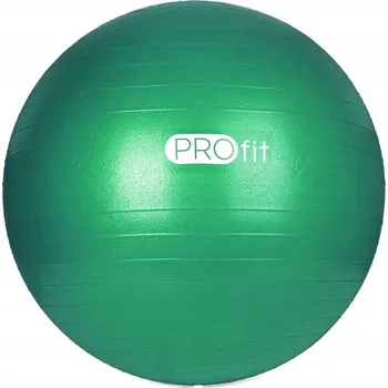 Gymnastický míč Klasický míč Profit 55 cm, odstíny zelené