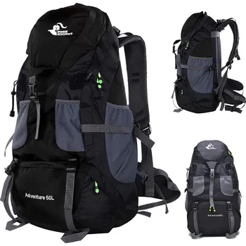 turistický batoh Batoh turistický Bedee 50L 41-60 l černý