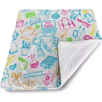 deka Sablio Deka pro miminko Barevná škola - 90x120 cm