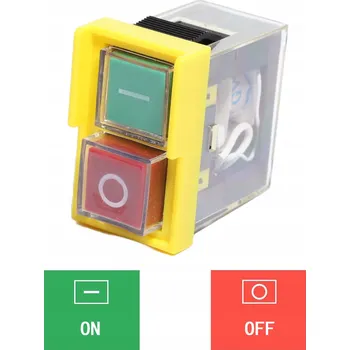 vypínač ELEKTROMAGNETICKÝ VYPÍNAČ KJD6 BEZPEČNOSTNÍ SPÍNAČ 6A/250V