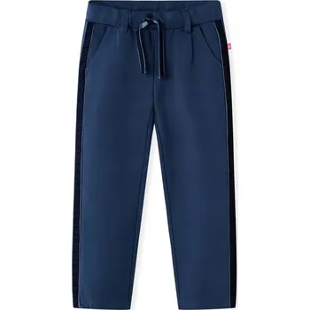 Chlapecké kalhoty Dětské kalhoty s černými lampasy, tmavě modré, velikost 92 Lumarko! Lumarko!