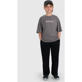 Chlapecké oblečení 4F tepláky černé velikost 146