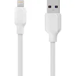 OBAL:ME Simple USB-A/Lightning Kabel 1m White