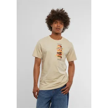 Pánské tričko A Burger Tee - sand 3XL