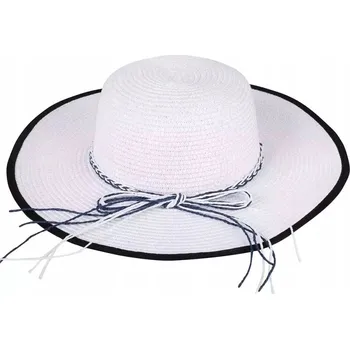 Klobouk Agrafka vícebarevný slaměný klobouk, univerzální velikost