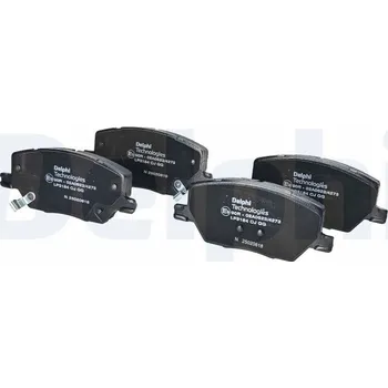 Brzdová destička Sada brzdových destiček, kotoučová brzda DELPHI LP3184