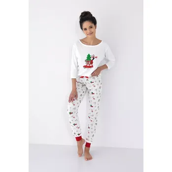 Dámské pyžamo Sensis Lilian bílé