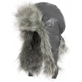 Čepice Polar Fashion zimní čepice ušanka šedá velikost M/L