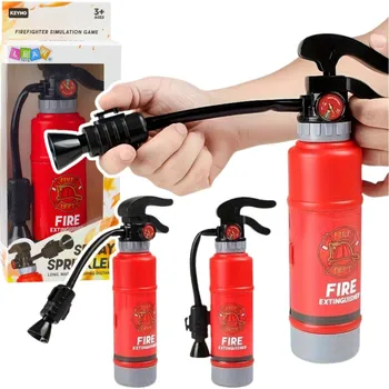 Hasicí přístroj LEAN Toys Hasičský hasicí přístroj pro malého hasiče s funkcí vodního spreje