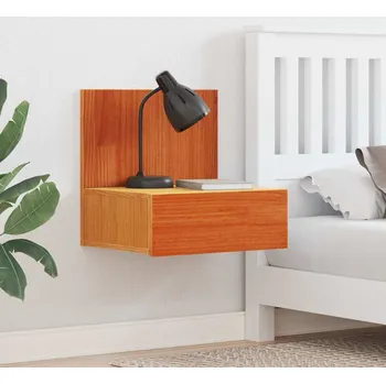 Noční stolek vidaXL Noční stolek se zásuvkou Voskově hnědá 42 x 32,5 x 40 cm [873497]