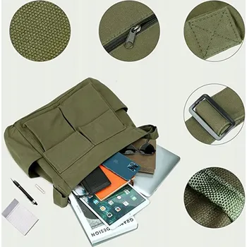 MESSENGER BAG BATOH ORGANIZÉR NA RAMENO PRO MUŽE dámská taška Tašky