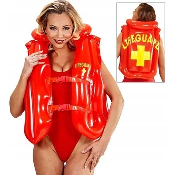 Pánská vesta Červená Nafukovací vesta pro plavčíky