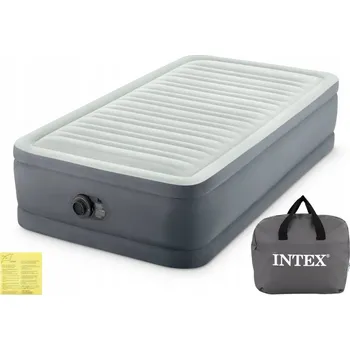 Nafukovací matrace Intex Single Matrace 191 x 99 x 46 cm Šedá