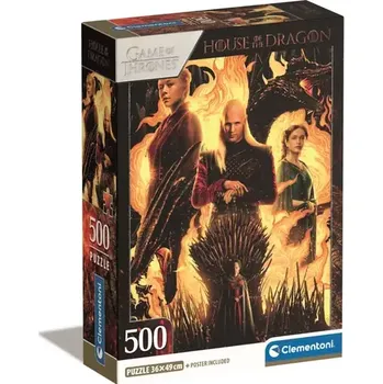 Puzzle Clementoni PUZZLE Hra o trůny: Rod Draka (35548)