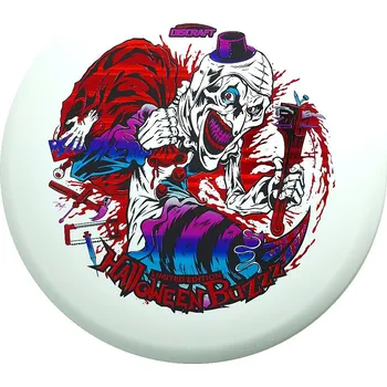 Discraft Halloween 2025 Triple Stamp Glo Buzzz 180g Bílá/Stříbrná/Míchaná