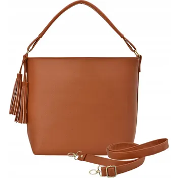 Kabelka World-style_pl shopper kabelka eko kůže hnědá