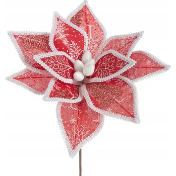 umělá květina Umělá květina dekorativní 30x39 cm červená Eurofirany