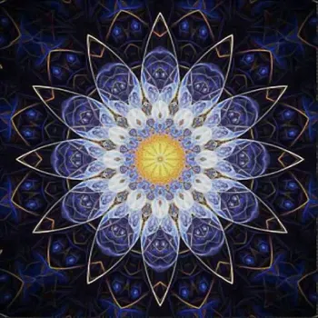 Obraz Diamantová Výšivka 7D, Mandala diamantová mozaika obr