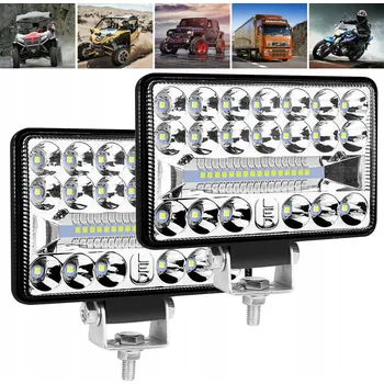 2ks PRACOVNÍ LED LAMPA IP65 108W REFLEKTOR LED AUTOMOBILOVÉ LAMPY 12-24V