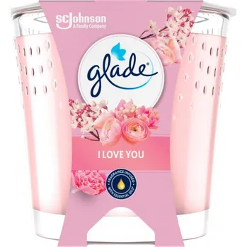 Svíčka Glade svíčka vonná I Love You, 112 g IDDRZEX10290