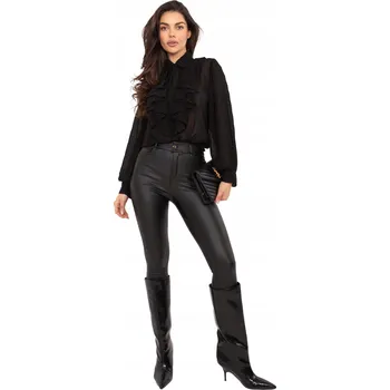 Dámská košile Dámská Košile Elegantní s Plisovaným Žabó