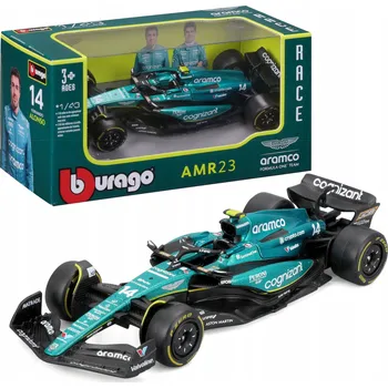 autíčko Model FORMULE F1 Aston Martin AMR23 2023 Fernando Alonso 1:43 BBURAGO 18-38090