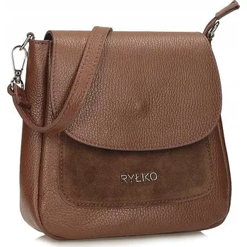 Ryłko kabelka z pravé kůže hnědá