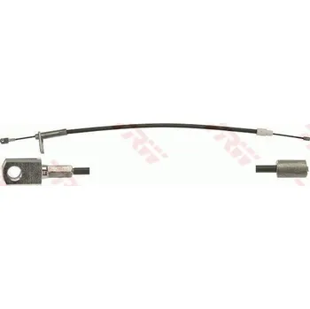 Lanko parkovací brzdy Tažné lanko, parkovací brzda LUCAS GCH151