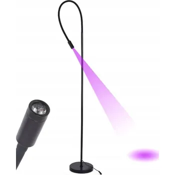 Stojací lampa Kosmetická lampa stojací LP-05 UV 5 W černá