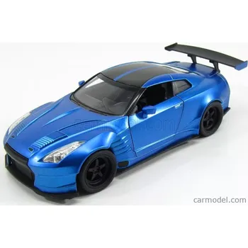 autíčko Jada Nissan Brian's Gt-r R35 2009 Ben Sopra - Fast & Furious Vii (2015) 1:24 Matná Modrá Černá
