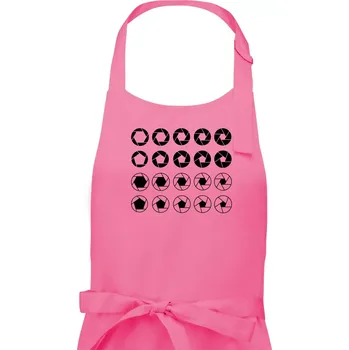 Kuchyňská zástěra Foto clony - Pánská zástěra na vaření - Univerzální velikost ( Růžová )