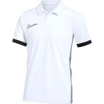 Dívčí tričko Dětské tričko Nike Dri-Fit Academy Polo bílé FZ9763 100 XL