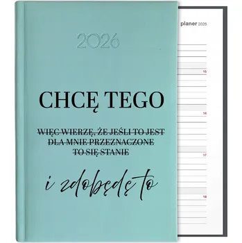 Kalendář Knižkový kalendář 2026 A5 FunnyCase modrý