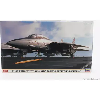 Plastikový model Hasegawa Grumman F-14a Tomcat Vf-103 Jolly Rogers Christmas Special Military Airplane 1974 1:72 /